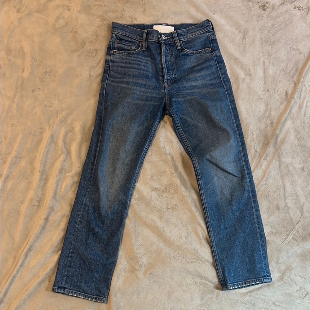 MOTHER Women's Blue Jeans